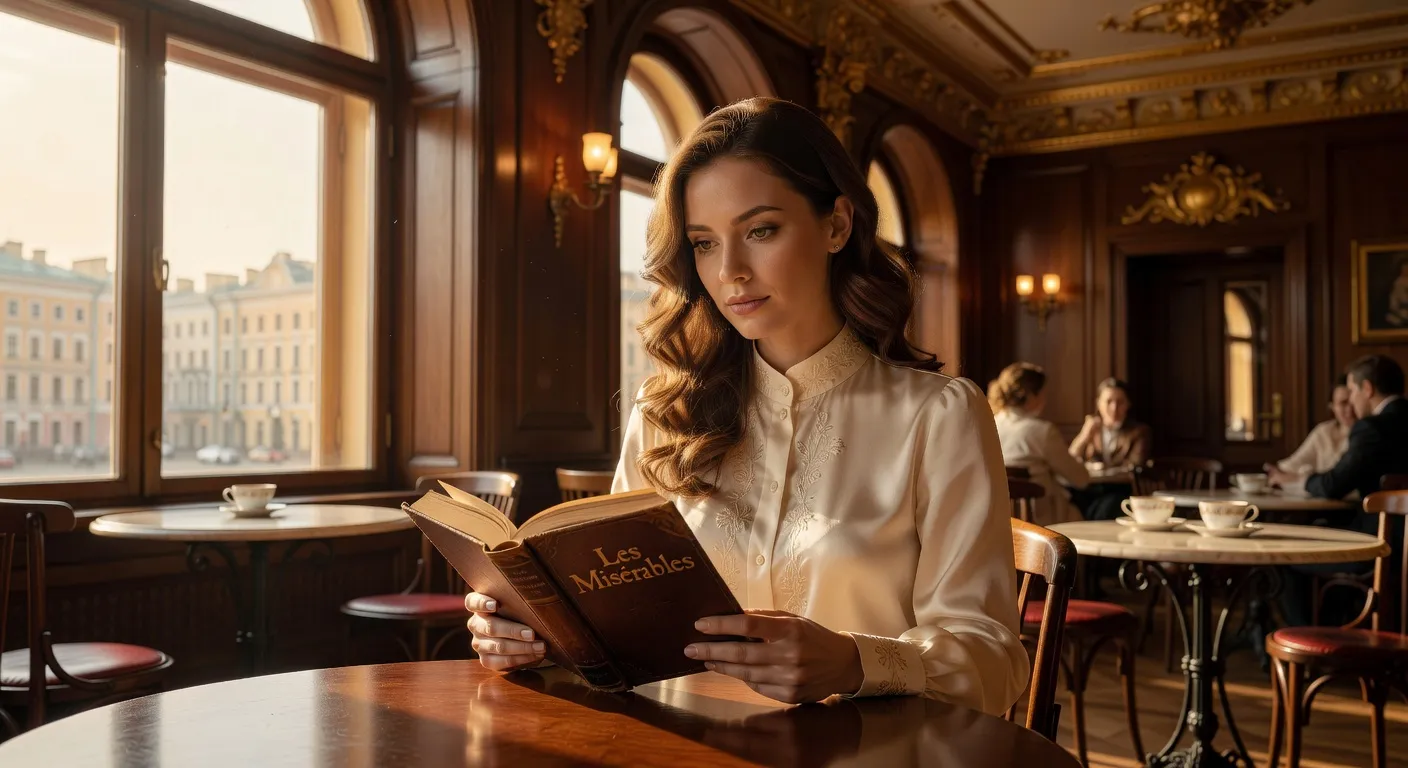 Vue d'un amphitheatre de l'Alliance francaise de Saint-Petersbourg avec des etudiantes russes apprenant le francais