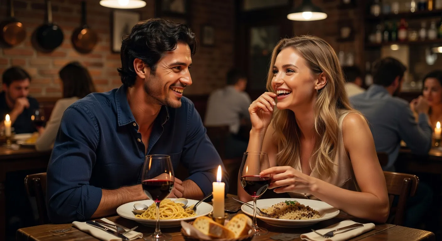 Premier rendez-vous au restaurant entre un Europeen et une femme slave — Meilleurs sites de rencontre femmes russes : comparatif 2026