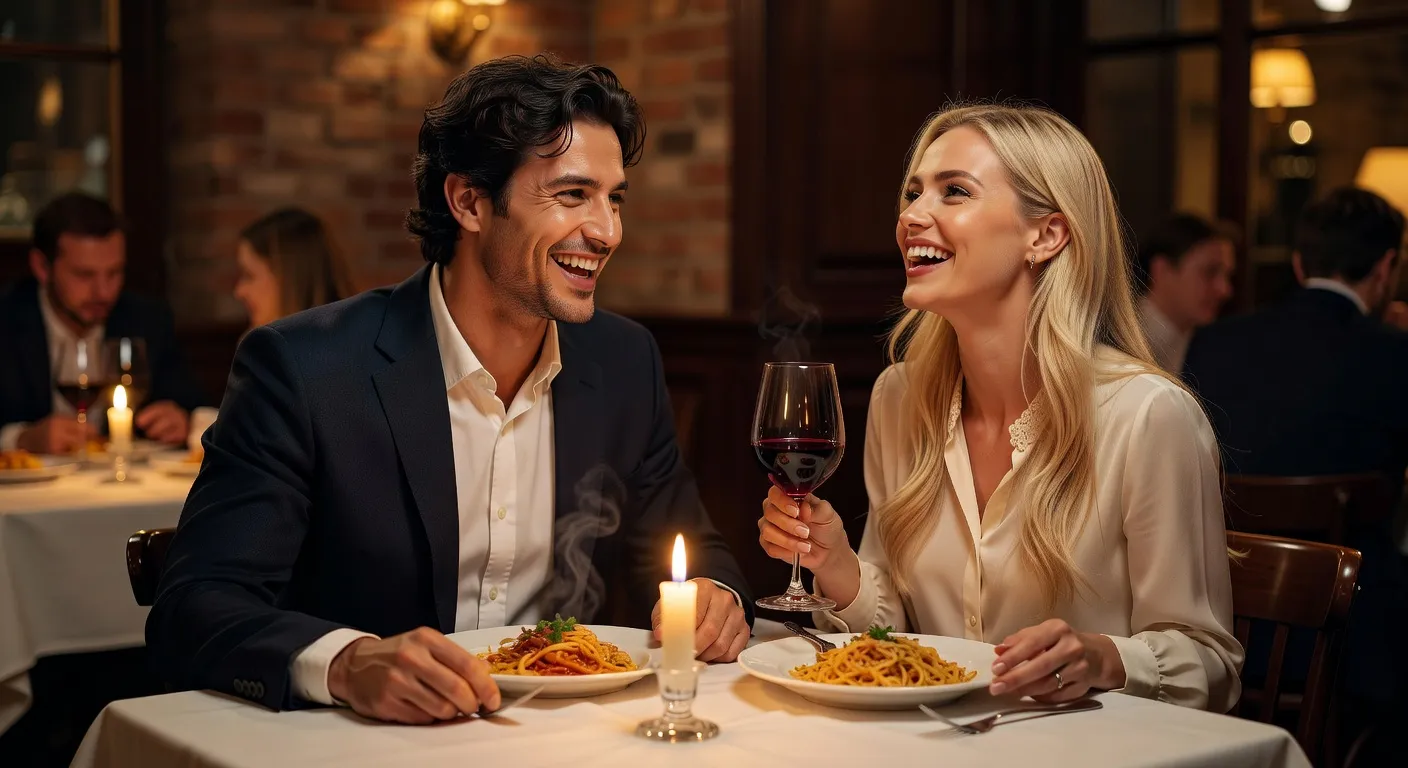 Premier rendez-vous au restaurant entre un Europeen et une femme slave — Rencontrer une femme russe en France : ou, comment et consei